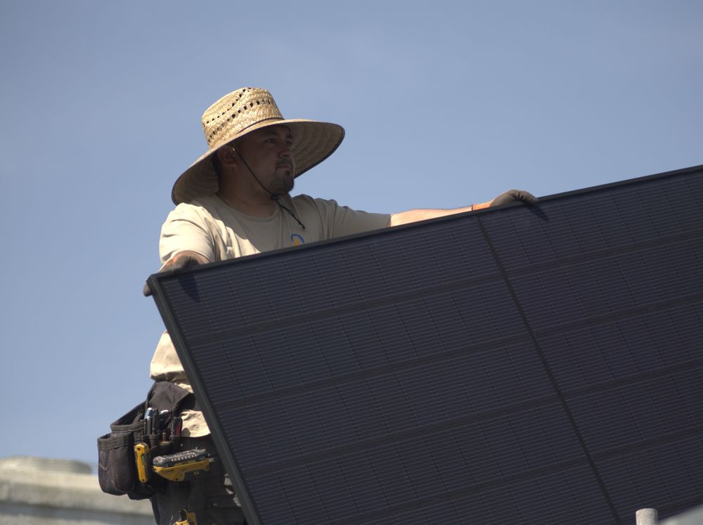 Slide of AMECO Solar & Roofing