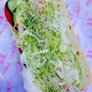 Photo of Jimmy John's - San Francisco, CA, United States. Club Tuna was literally so packed full it wouldn't stay shut. They don't make'm skimpy at this JJ's