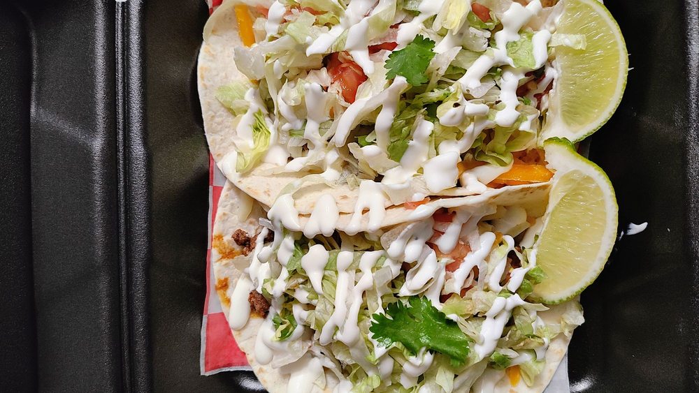 Food from Bull River Taco