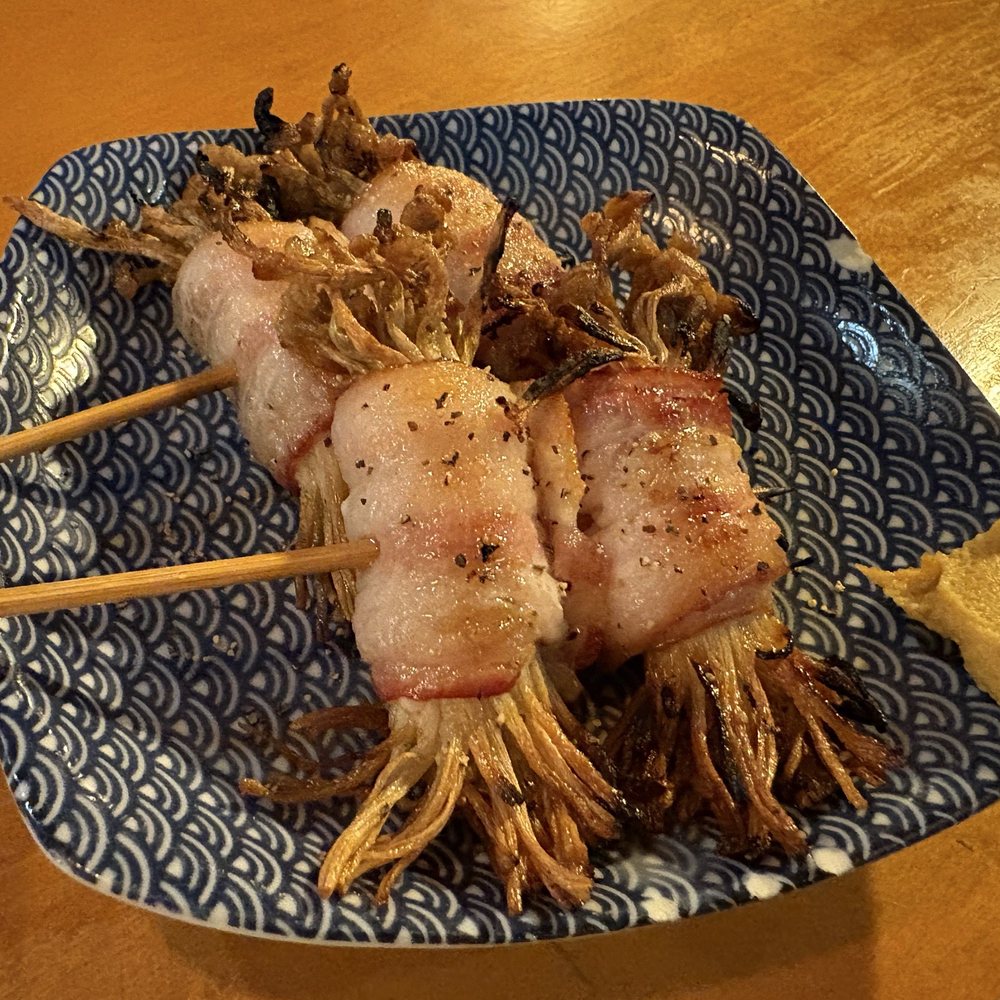 Torikyu - Bacon wrapped enoki - Japanese Near Me - Honolulu, Hawaii Torikyu - Bacon wrapped enoki - Japanese Near Me - Honolulu, Hawaii