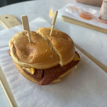 Stardust Coffee House - Spam and egg sandwich - Coffee & Tea Near Me - Fremont, California Stardust Coffee House - Spam and egg sandwich - Coffee & Tea Near Me - Fremont, California
