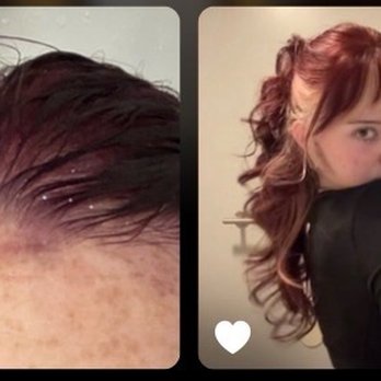 Salon Lumen - what i got (wet so dried lighter) vs what i asked for! - Hair Salons Near Me - San Antonio, Texas
