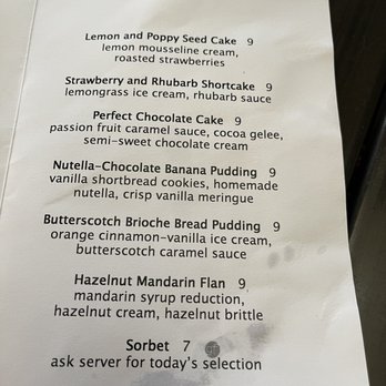 Backstreet Cafe - Dessert menu - New American Near Me - Houston, Texas Backstreet Cafe - Dessert menu - New American Near Me - Houston, Texas