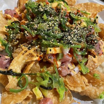 Shell Beach Brewhouse - Poke Nachos - Gastropubs Near Me - Pismo Beach, California Shell Beach Brewhouse - Poke Nachos - Gastropubs Near Me - Pismo Beach, California