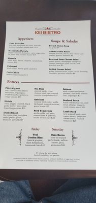 Menu photo 3 1011 Bistro Kerrville, TX Menu photo 3 1011 Bistro Kerrville, TX