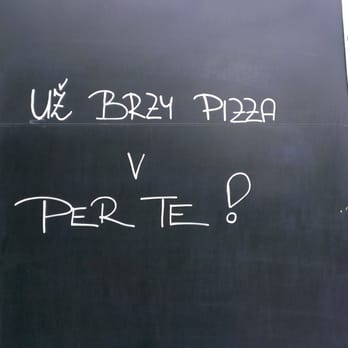 Restaurant Perte - Exciting news! Soon @ per te: pizza! - Italian Near Me - Prague, Puerto Rico