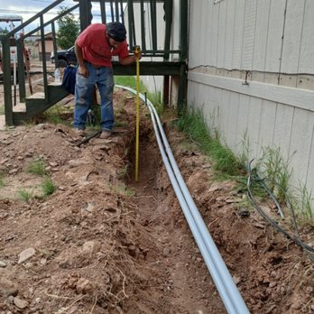 Jump Start Electric - New pole, panel, and underground movement for broken electric pole from mini tornado. Power restored. :) - Electricians Near Me - Socorro, New Mexico