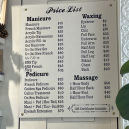 Price List Price List