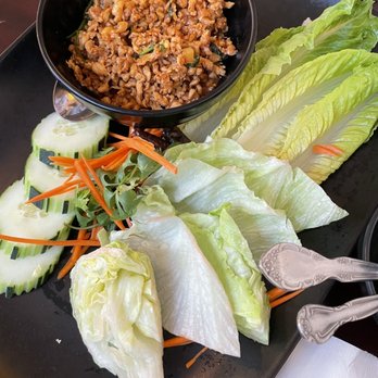 Bamboo Thai Bistro - Chicken Lettuce Wraps - Thai Near Me - Redondo Beach, California Bamboo Thai Bistro - Chicken Lettuce Wraps - Thai Near Me - Redondo Beach, California