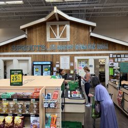Sprouts Farmers Market - The store book keeper helping out when it's busy