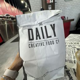 To go bag of food