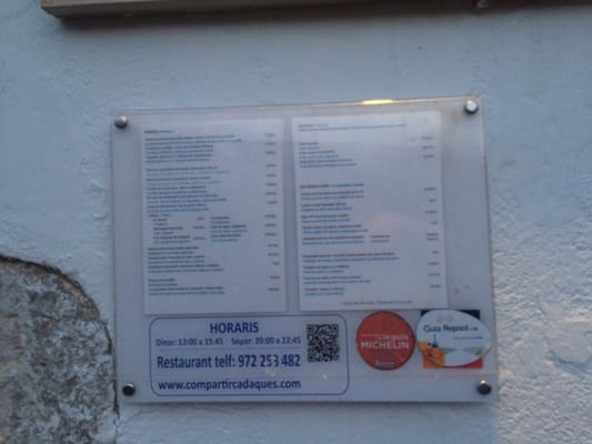 Menu photo 2 Compartir Cadaqués, GI