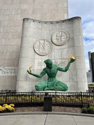 The Spirit of Detroit by null