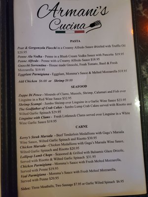 Menu photo 6 Armani's Cucina Vero Beach, FL Menu photo 6 Armani's Cucina Vero Beach, FL