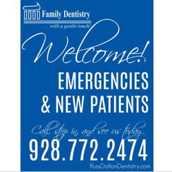 Russ Dalton Dentistry - New patients and emergencies WELCOME!