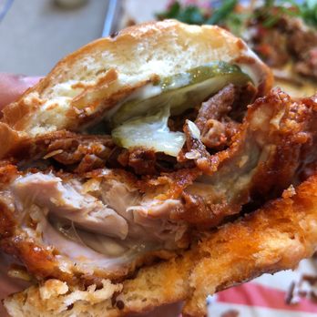 The Crack Shack - The Firebird had everything I wanted in a chicken sandwich. Add some hot sauce to take it to the next level! - Chicken Shop Near Me - Costa Mesa, California The Crack Shack - The Firebird had everything I wanted in a chicken sandwich. Add some hot sauce to take it to the next level! - Chicken Shop Near Me - Costa Mesa, California