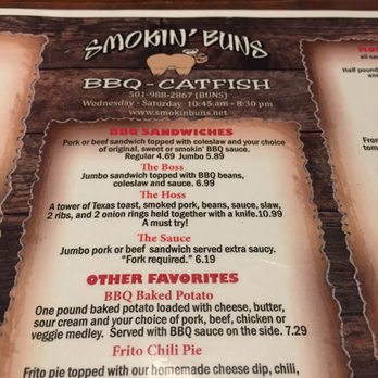 Smokin' Buns BBQ - Barbeque Near Me - Jacksonville, Arkansas