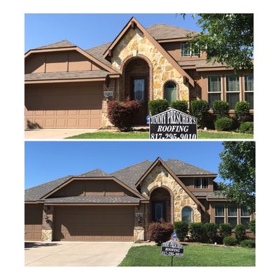 Jimmy Prescher's Roofing Logo