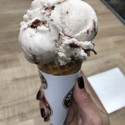 Crepes & Waffles - Helado de plátano con Nutella