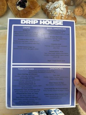 Menu photo 1 Drip House Coffee Ann Arbor, MI Menu photo 1 Drip House Coffee Ann Arbor, MI