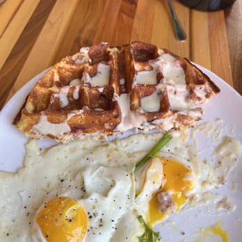The Farmacy - Ham cheese Lemmy Waffle w 2 eggs - Coffee & Tea Near Me - Albuquerque, New Mexico The Farmacy - Ham cheese Lemmy Waffle w 2 eggs - Coffee & Tea Near Me - Albuquerque, New Mexico