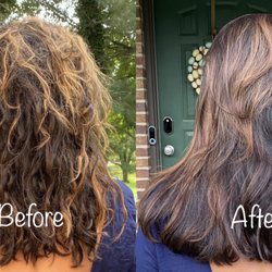 Victoria & Albert Hair - Toner, long layers, and blow dry