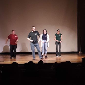 The Antics Comedy Improv - scene from one of The Antics shows during their spring season of 2021 - Comedy Clubs Near Me - Logan, Utah