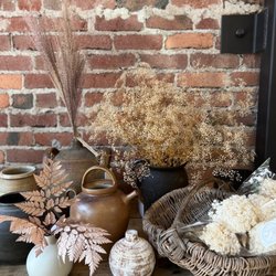 Whearley & Co. - Variety of dried flowers vases and foliage for sale