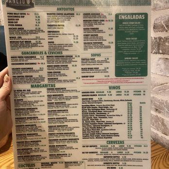 Anejo Cocina Winter Park - Menu - New Mexican Cuisine Near Me - Winter Park, Florida