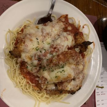 Puritan Backroom - Chicken tender Parmigiana - always a favorite - Ice Cream & Frozen Yogurt Near Me - Manchester, New Hampshire