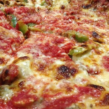 Santarpio's Pizza - sausage.mushroom.pepper. do it - Pizza Near Me - Boston, Massachusetts Santarpio's Pizza - sausage.mushroom.pepper. do it - Pizza Near Me - Boston, Massachusetts