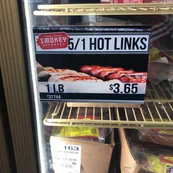 Bassham Foods - a hot links sign in a refrigerator - Grocery Near Me - Fort Worth, Texas Bassham Foods - a hot links sign in a refrigerator - Grocery Near Me - Fort Worth, Texas