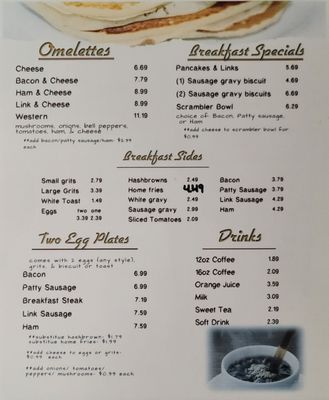 Menu photo 1 Kountry Kitchen Pittsview, AL Menu photo 1 Kountry Kitchen Pittsview, AL