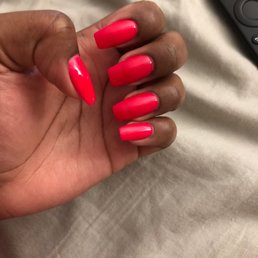 Dip powder on my real nails
