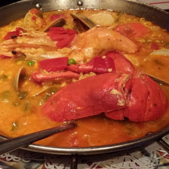 Spanish Tavern - Cazuela de Marisco con arroz caldos. Excellent you will not be disappointed! - Spanish Near Me - Newark, New Jersey
