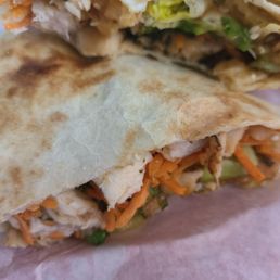 Thai Chicken Wrap