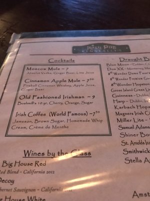 Menu photo 3 Keneally’s Irish Pub Houston, TX Menu photo 3 Keneally’s Irish Pub Houston, TX