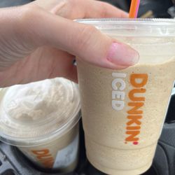 Dunkin' - Butter pecan frozen coffee