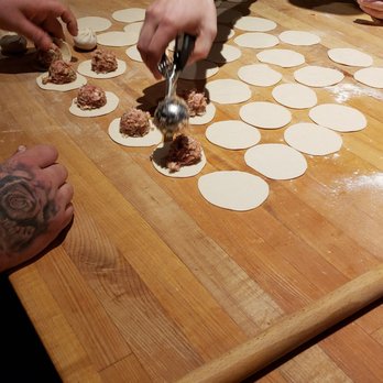 XLB - Soup dumplings in the making - Noodles Near Me - Portland, Oregon