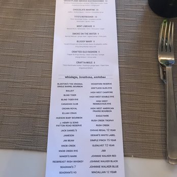 Crafted Italia - Cocktail menu September '19 - Pizza Near Me - Lake Geneva, Wisconsin