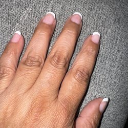 Nails & Waxing Salon - The white all being in different sizes
