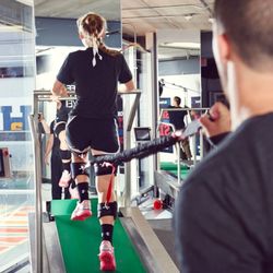 Athletic Republic - Acceleration Training utilizing our patented super treadmill and running cords.