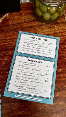Menu photo 2 The Commodore Brooklyn, NY Menu photo 2 The Commodore Brooklyn, NY