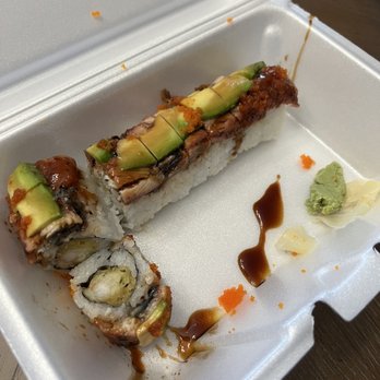 Osaka Sushi - Dragon roll - Japanese Near Me - Modesto, California Osaka Sushi - Dragon roll - Japanese Near Me - Modesto, California