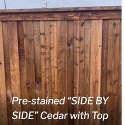 Tharp Fencing and Staining
