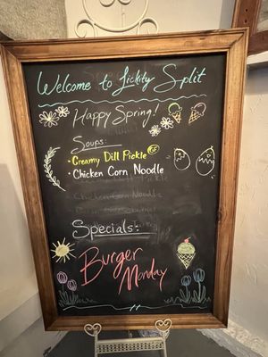 Menu photo 1 Lickity Split New Holland, PA