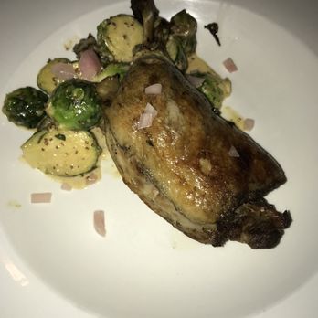 One Twenty Six - Duck, duck, we win with this dish. Even boyfriend tried and liked the Brussels sprouts (win for me) - New American Near Me - Iowa City, Iowa One Twenty Six - Duck, duck, we win with this dish. Even boyfriend tried and liked the Brussels sprouts (win for me) - New American Near Me - Iowa City, Iowa