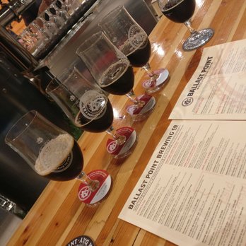 Ballast Point - Victory at sea flight - Brewpubs Near Me - Anaheim, California