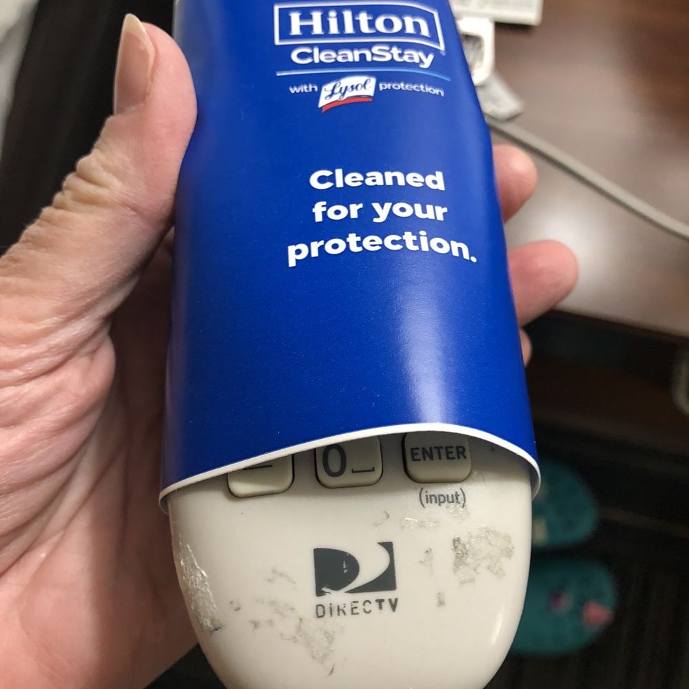 Dirty TV remote