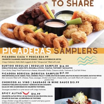 Islote Beach Restaurant - Appetizers - Seafood Near Me - Arecibo, Puerto Rico
